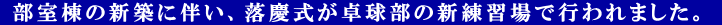  ̐VzɔAc싅̐VKōs܂B 