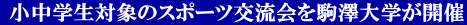  wΏۂ̃X|[c𗬉VwJ